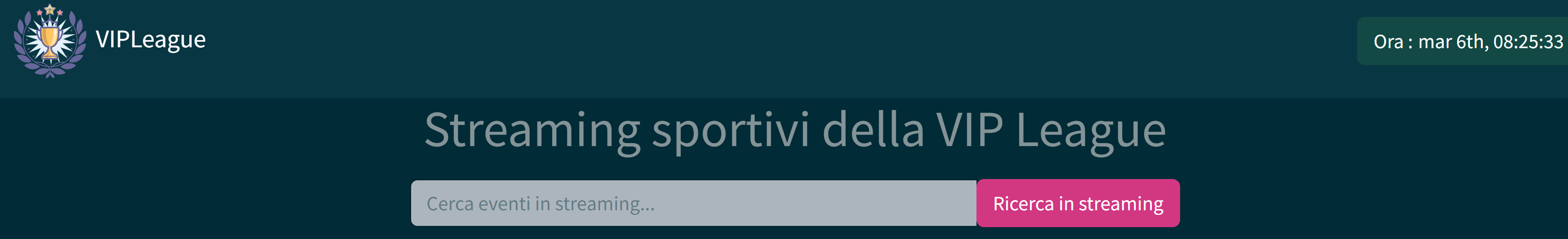 VIPLeague è sicuramente uno dei top siti per vedere le partite in streaming gratis.