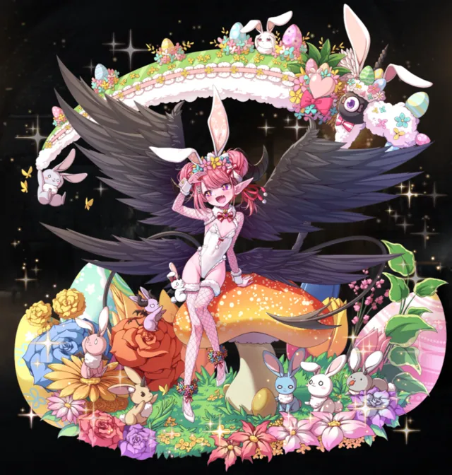 イラストの小ネタが細かすぎる！あのうさぎの正体は誰？の参考画像 - わんにゃんランド - アイギス攻略まとめ