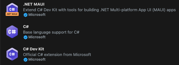 VS Code Extentions