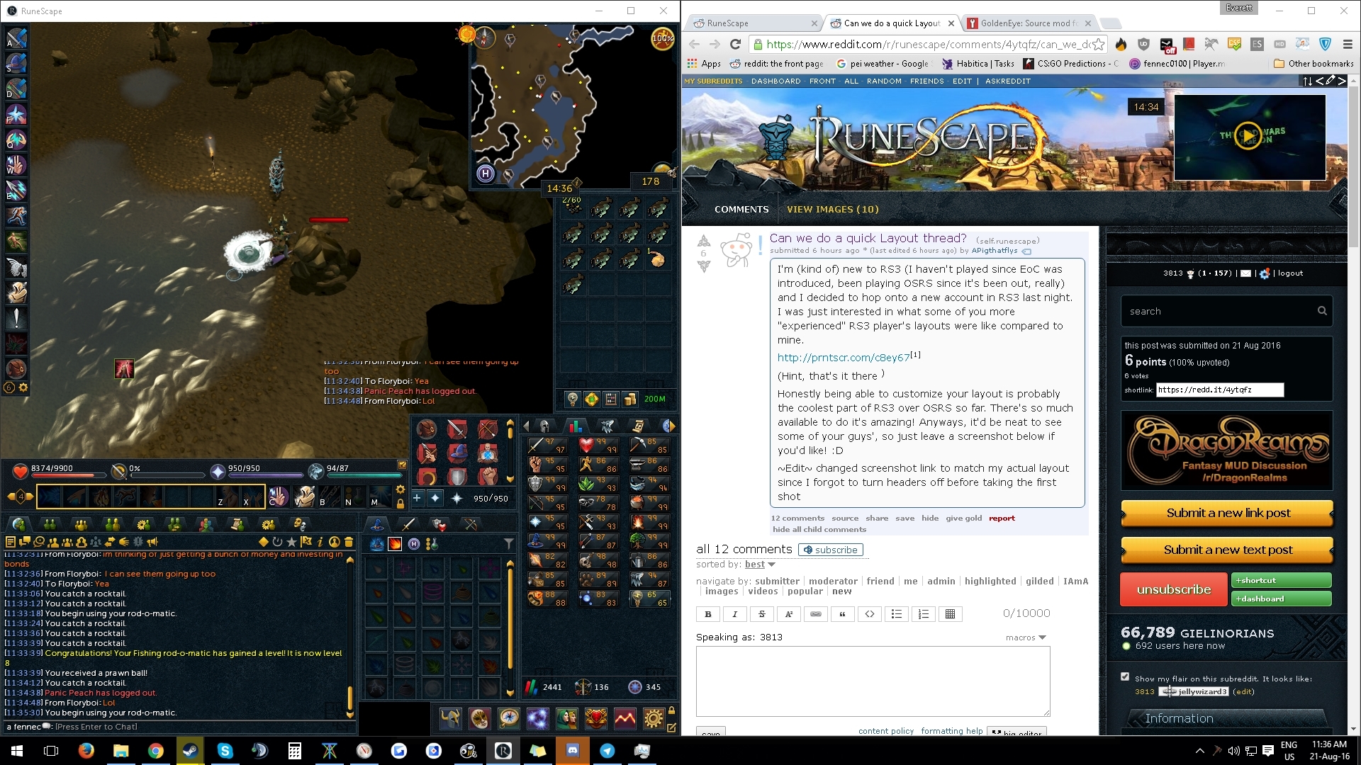 Can we do a quick Layout thread? r/runescape