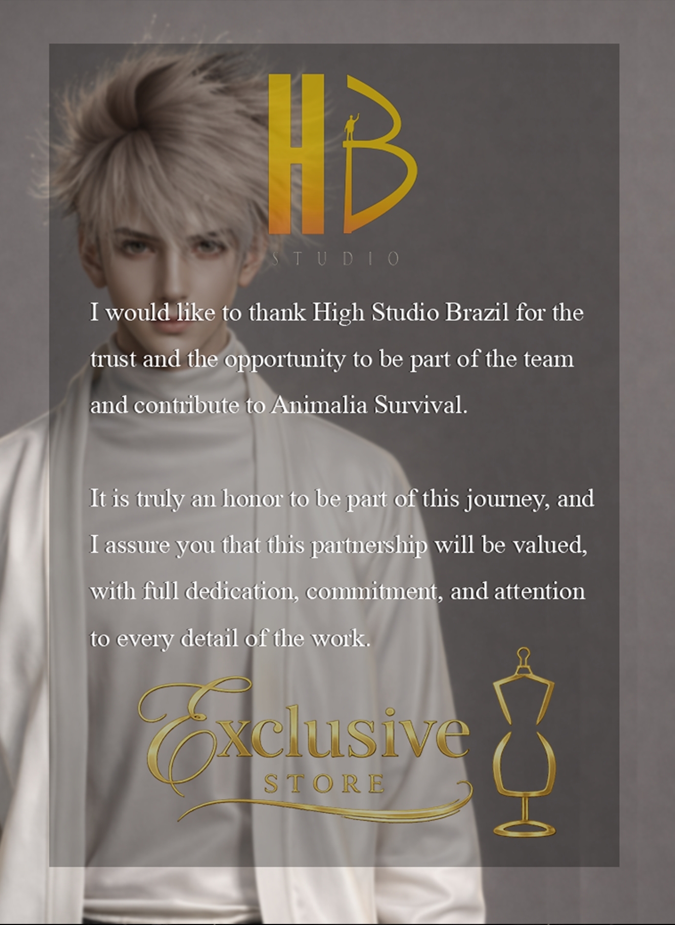 High Studio Brazil partnership appreciation
