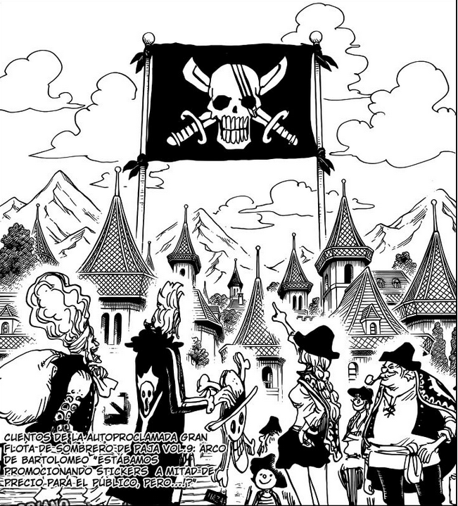 Manga One Piece Capitulo 873 Gremio Pirata