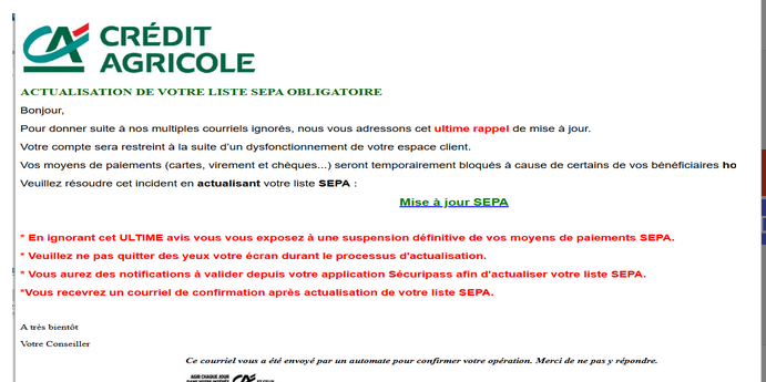 Credit Agricole ✓ { LETTER } ⭐ Clean inbox Letter 2025 ❤️