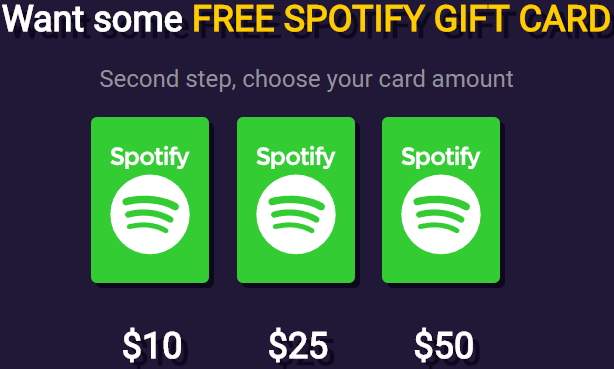 first step click on card you want to get for free want some free spotify card claim your click here link - package how to get free instagram followers by c2h