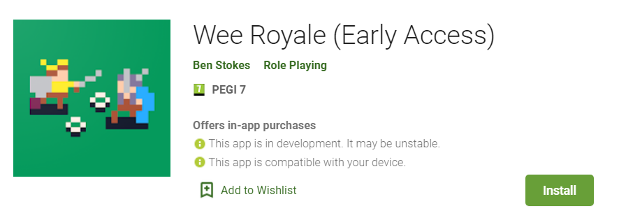 wee royale google play store