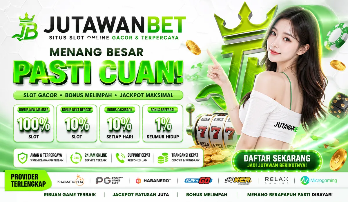 Banner promo JUTAWANBET situs slot online gacor RTP tinggi