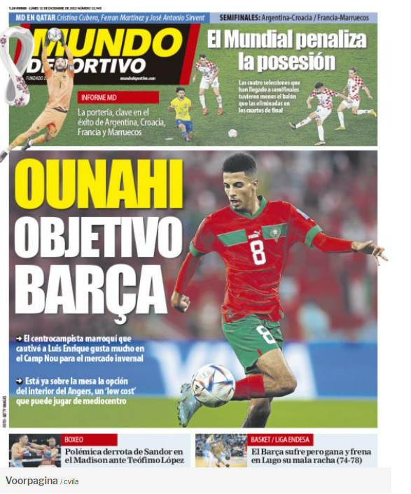 Ounahi FC Barcelona