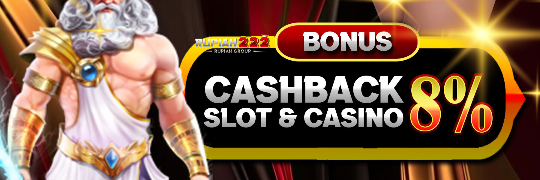 CASHBACK SLOT & CASINO 8%