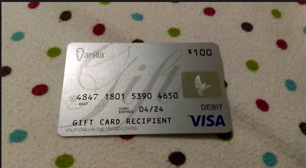 vanilla gift card google play