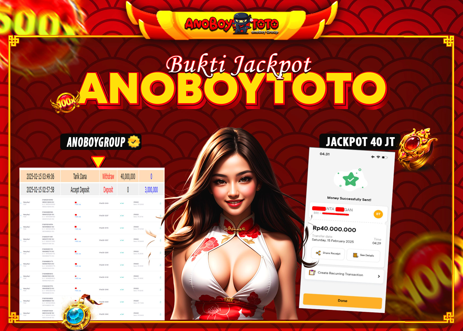 ANOBOYTOTO di Slot Mahjong Ways RP.40.000.000 LUNAS