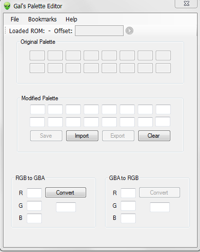 Gal's Palette Editor [BETA 1 RELEASED]