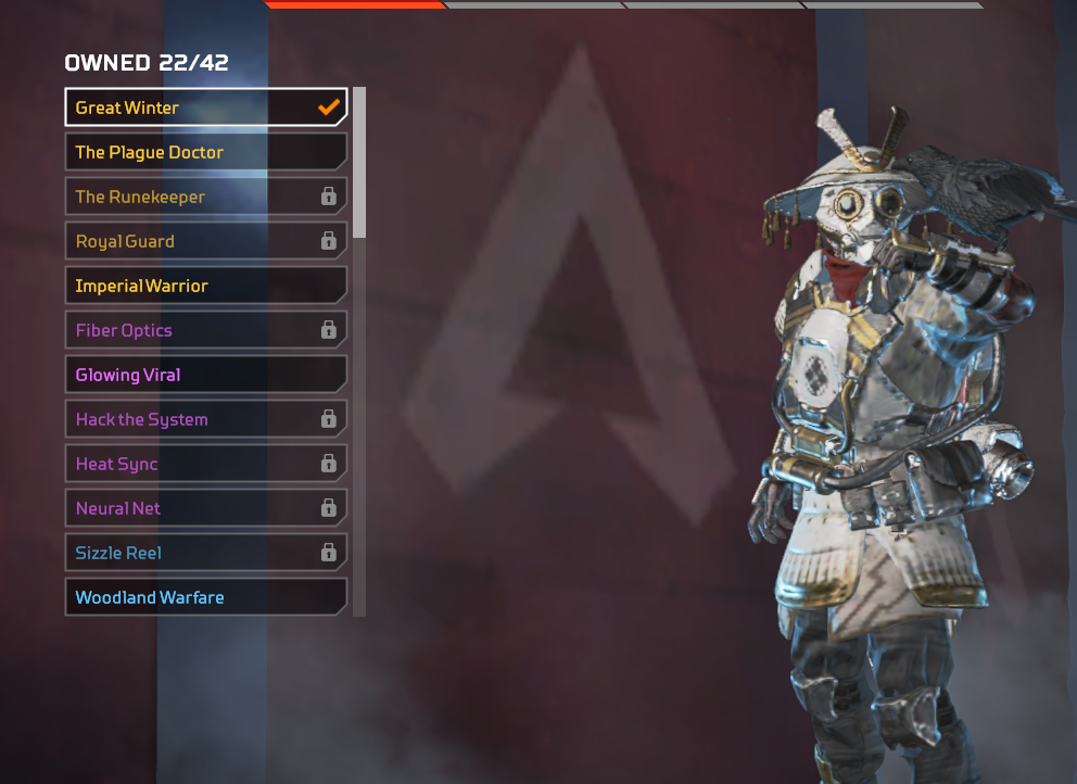 Selling - PC Apex Account/4300Kills/Bloodhound 3200Kills/237+Wins/38