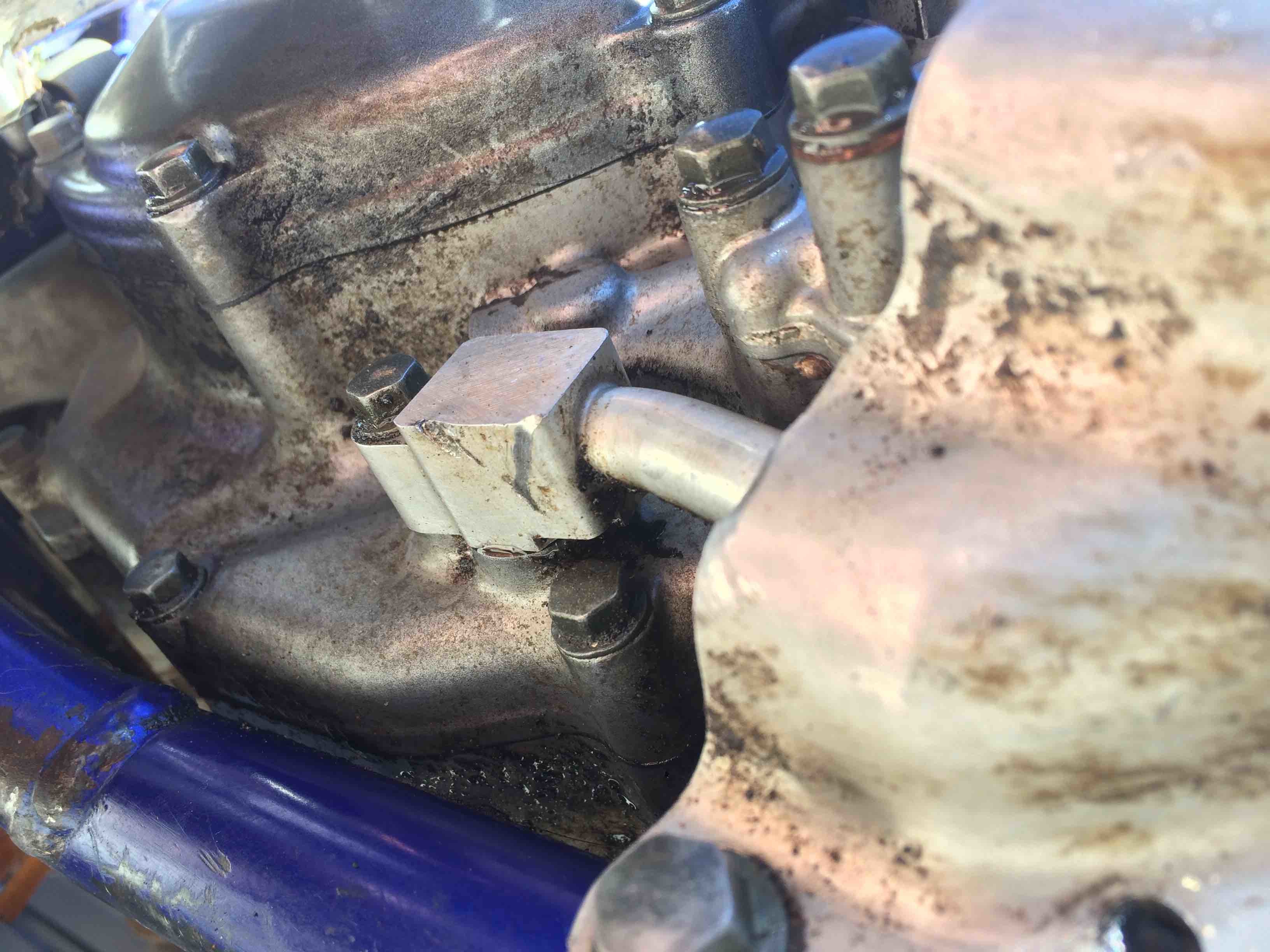 Yz250f leaking oil r/Motocross