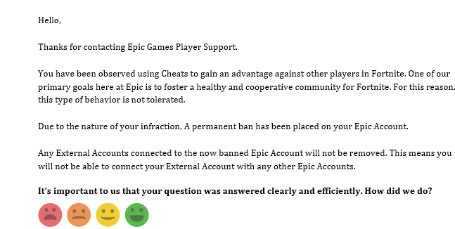 banned for no reason - fortnite cheat engine ban