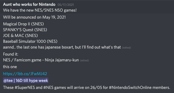 Nintendo General Discussion Ot22 Famicom Direct Ive Club The Missing Link Trans Rights Will Always Be Human Rights Free Palestine Resetera