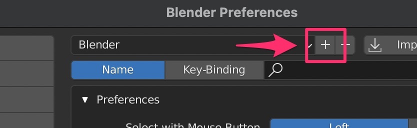 BlenderをUnityシーンビューの操作性に合わせる方法【Blender3.0版】_2