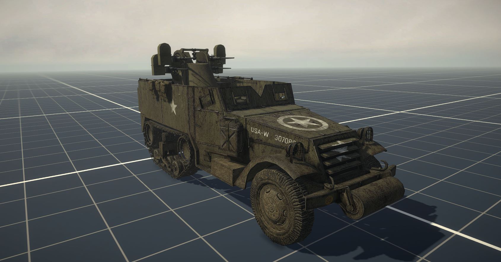M3 Half-Track M45 Quad-Mount