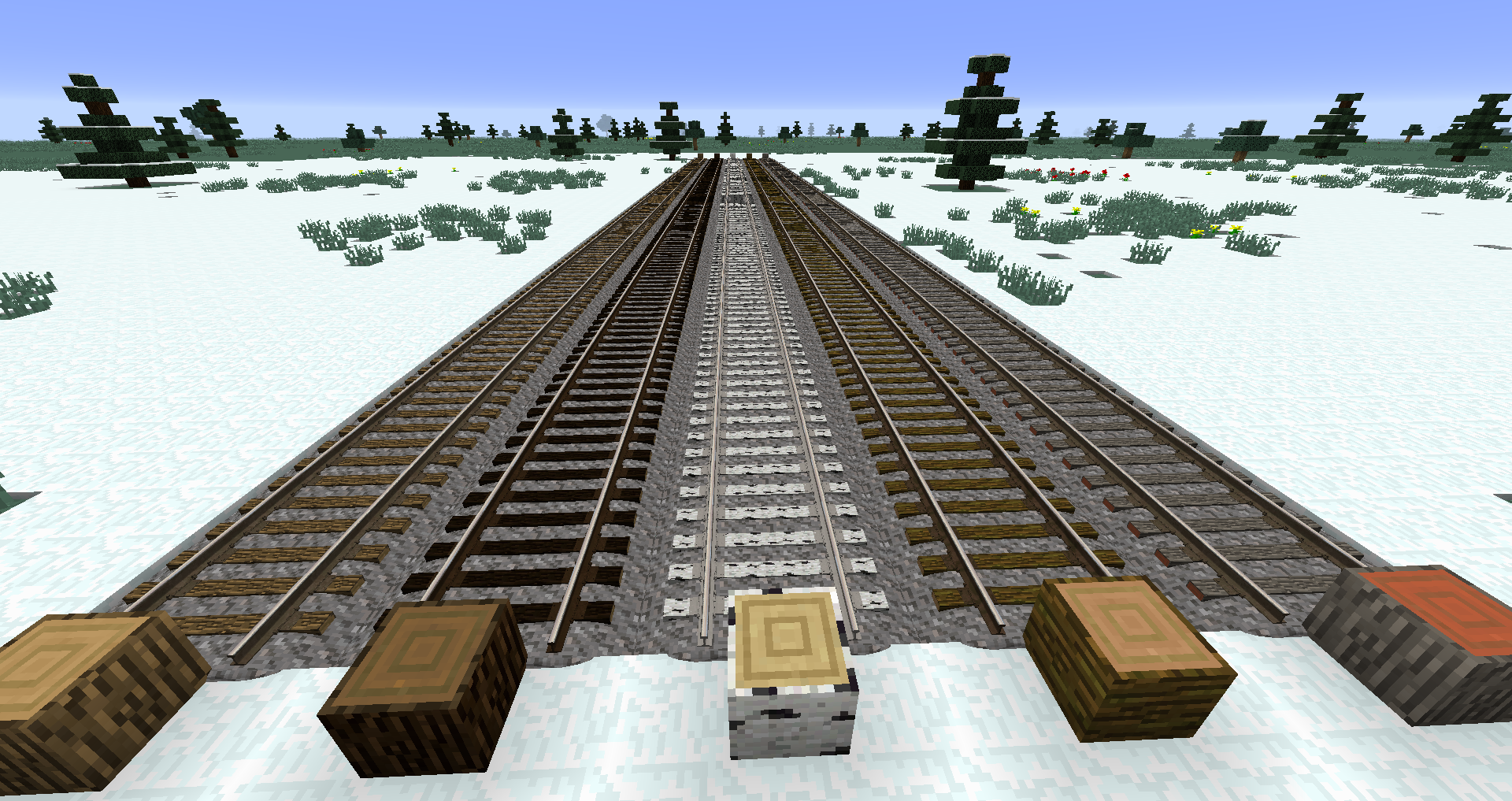 Railroad Crossing Minecraft Mod