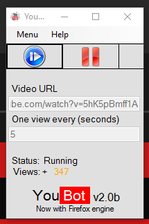 youtube view bot working