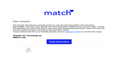 Match (Dating) - Letter Inbox To All ☑️
