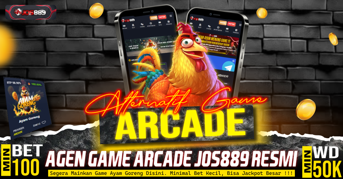 Rasakan Sensasi Game Arcade Jos889 & Raih Jackpot Besar!
