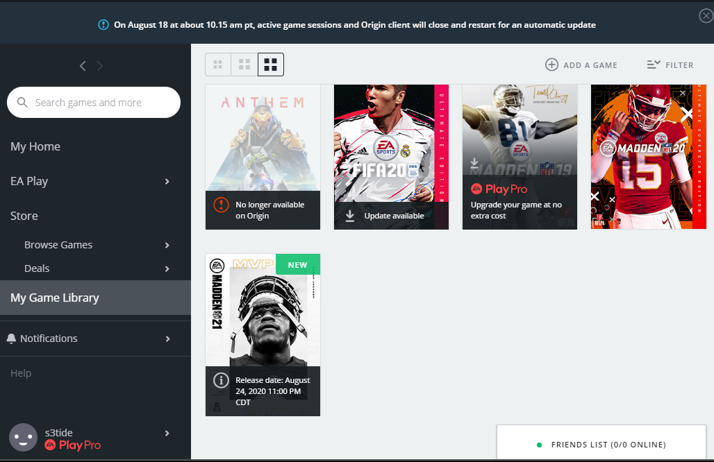 Solved: Re: EA Play on Xbox - Answer HQ