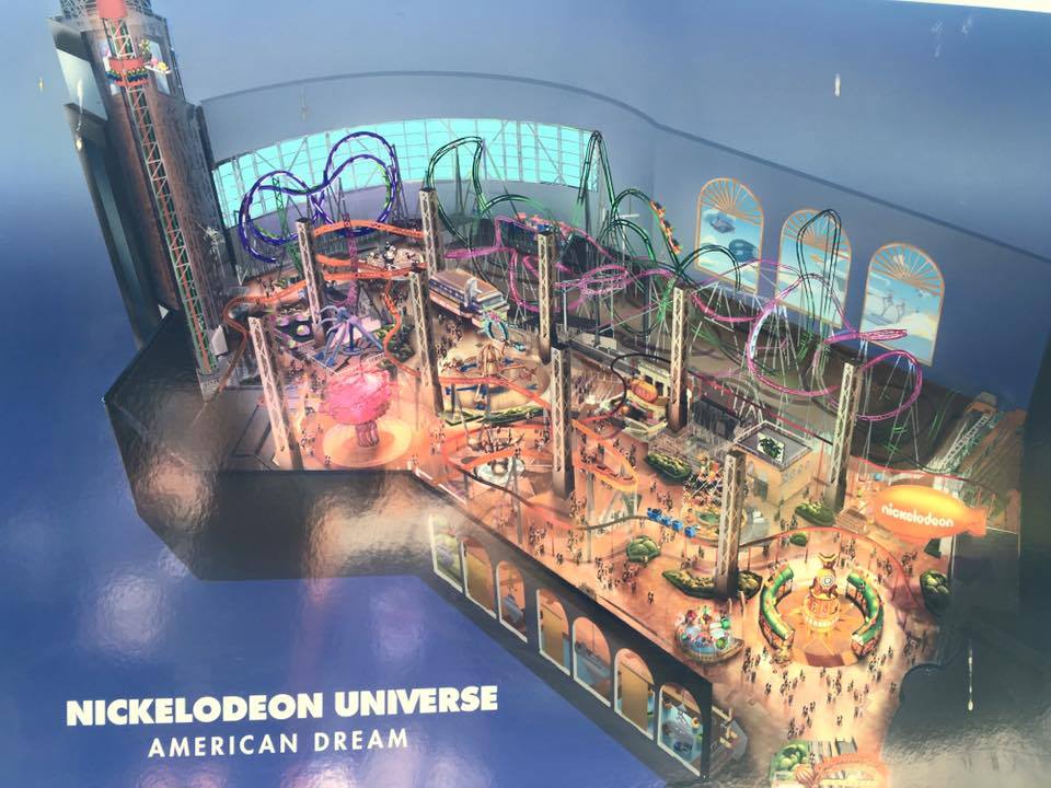 American Dream Meadowlands New Jersey Nickelodeon Universe Theme