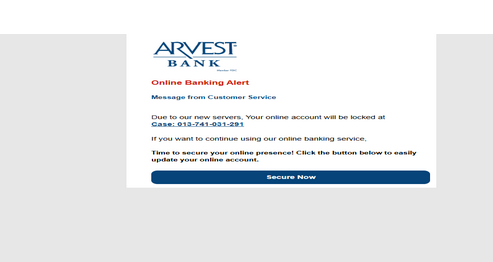 Arvest White BG ️ Letter High Quality Send Inbox HTML 2025 ✅