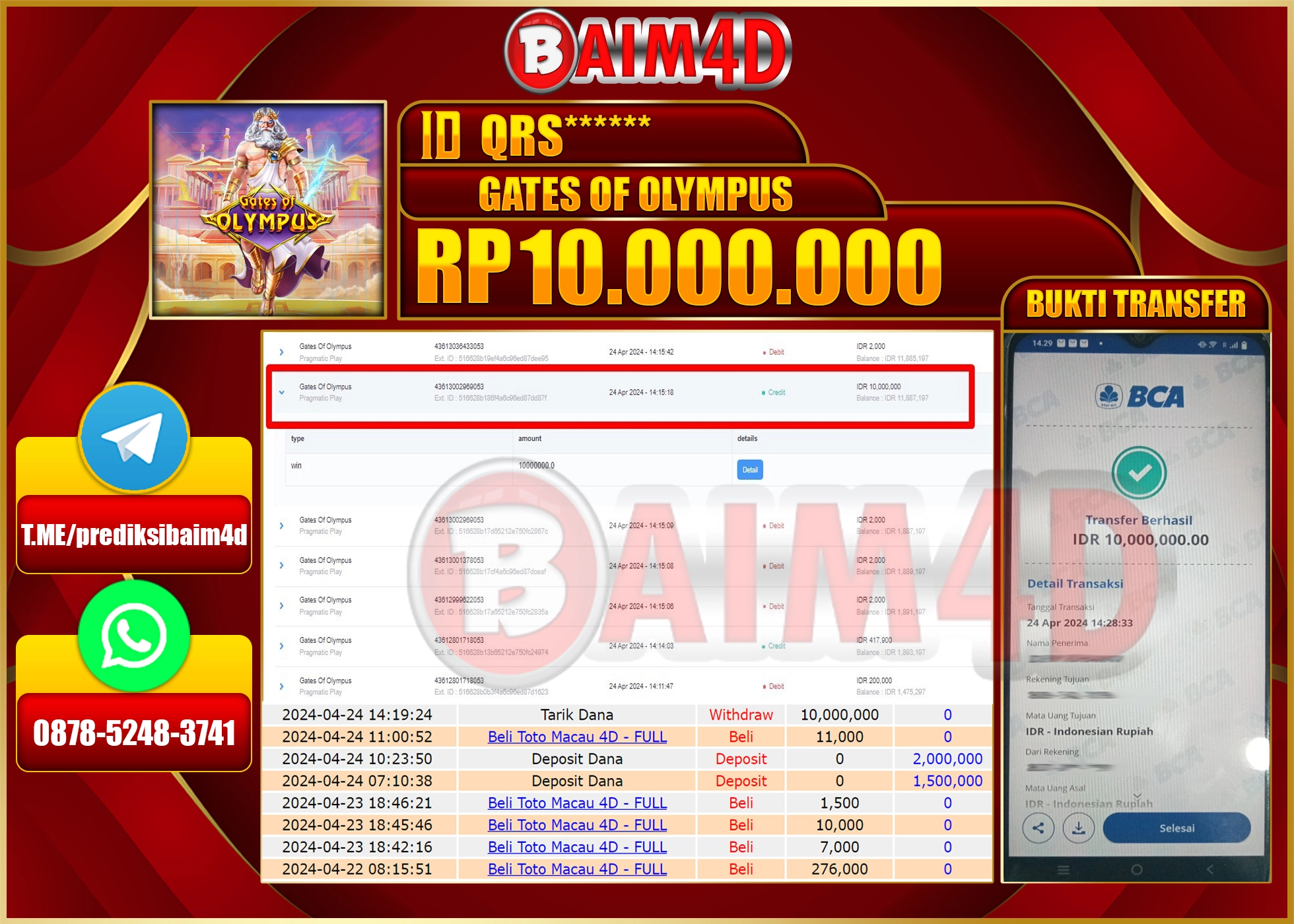 Dapatkan Pembayaran Kemenangan Cepat dan Tuntas di BAIM4D!