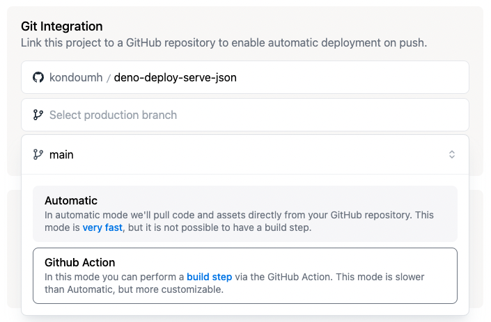 Re-link with GitHub Action
