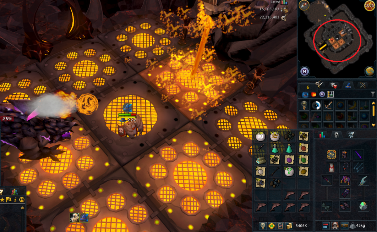 I love the new map in NXT. It updates in fight cauldron to show which