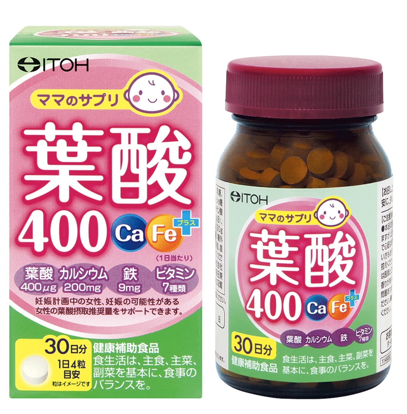 葉酸400 Ca・Feプラス（井藤漢方製薬）