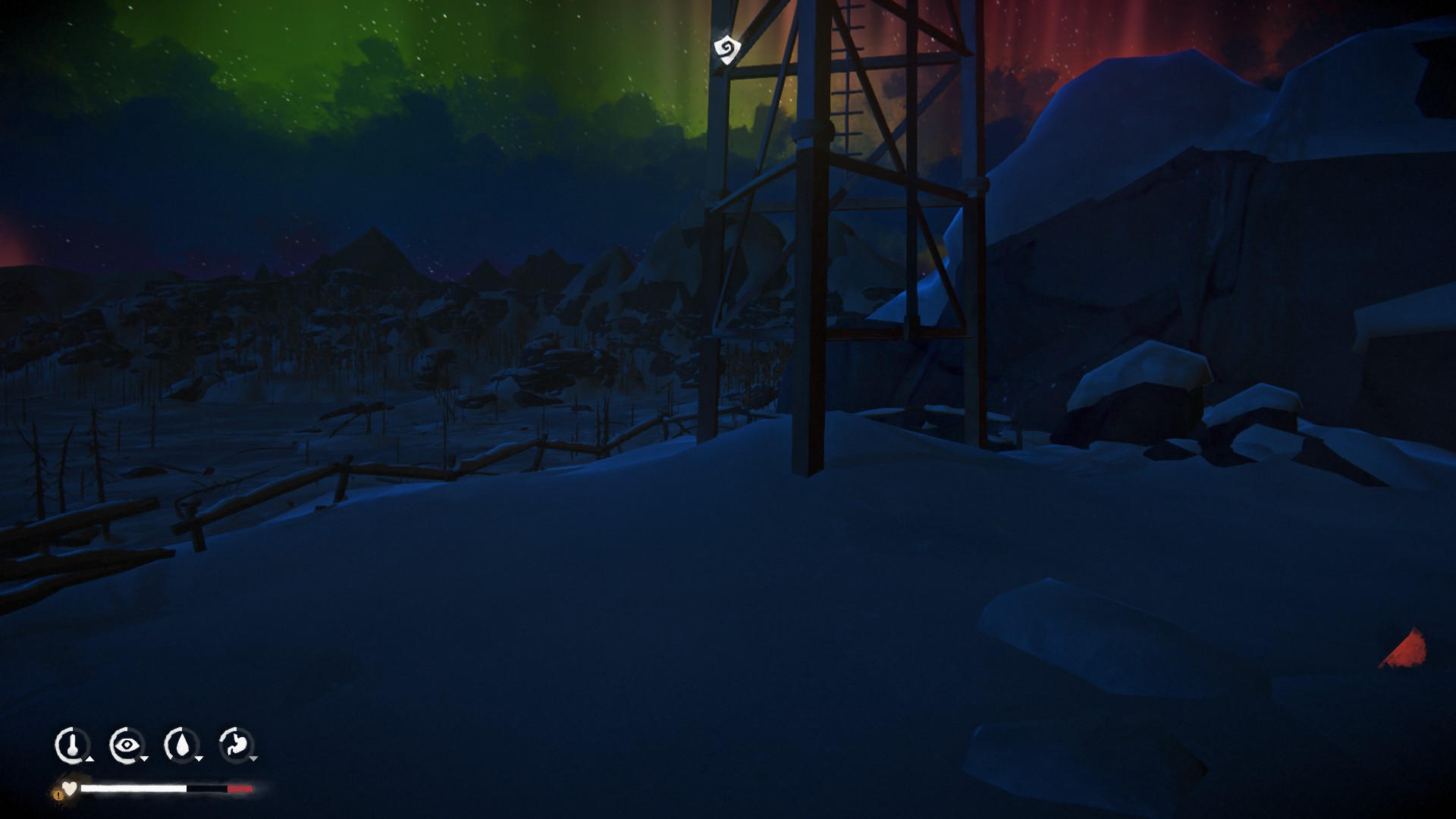 Archivist Challenge No Laptop at Shortwave Tower in Forlorn Muskeg