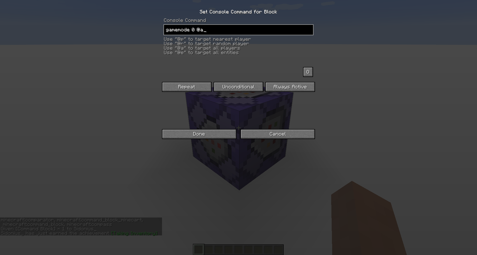 minecraft education edition command block commands city