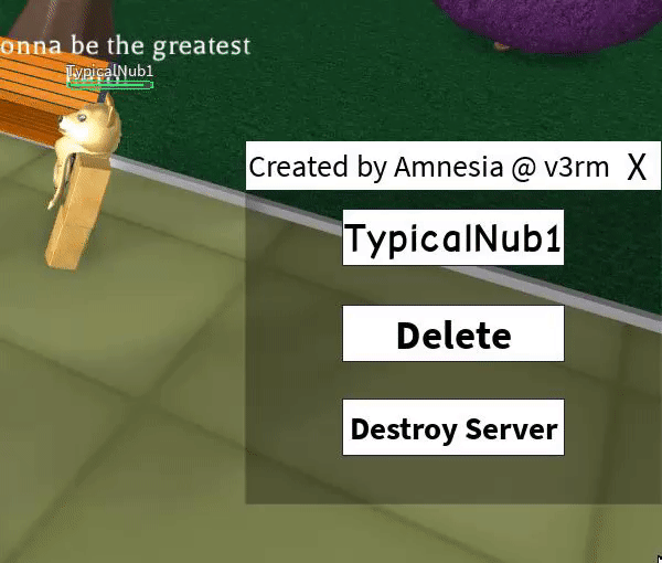 Rel Project Jojo Delete Player Delete Whole Map Gui - destroy map roblox script site v3rmillion.net