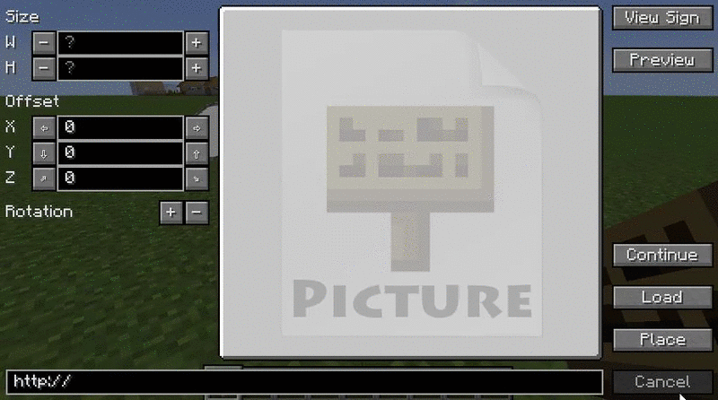 Signpicture Mods Minecraft Curseforge