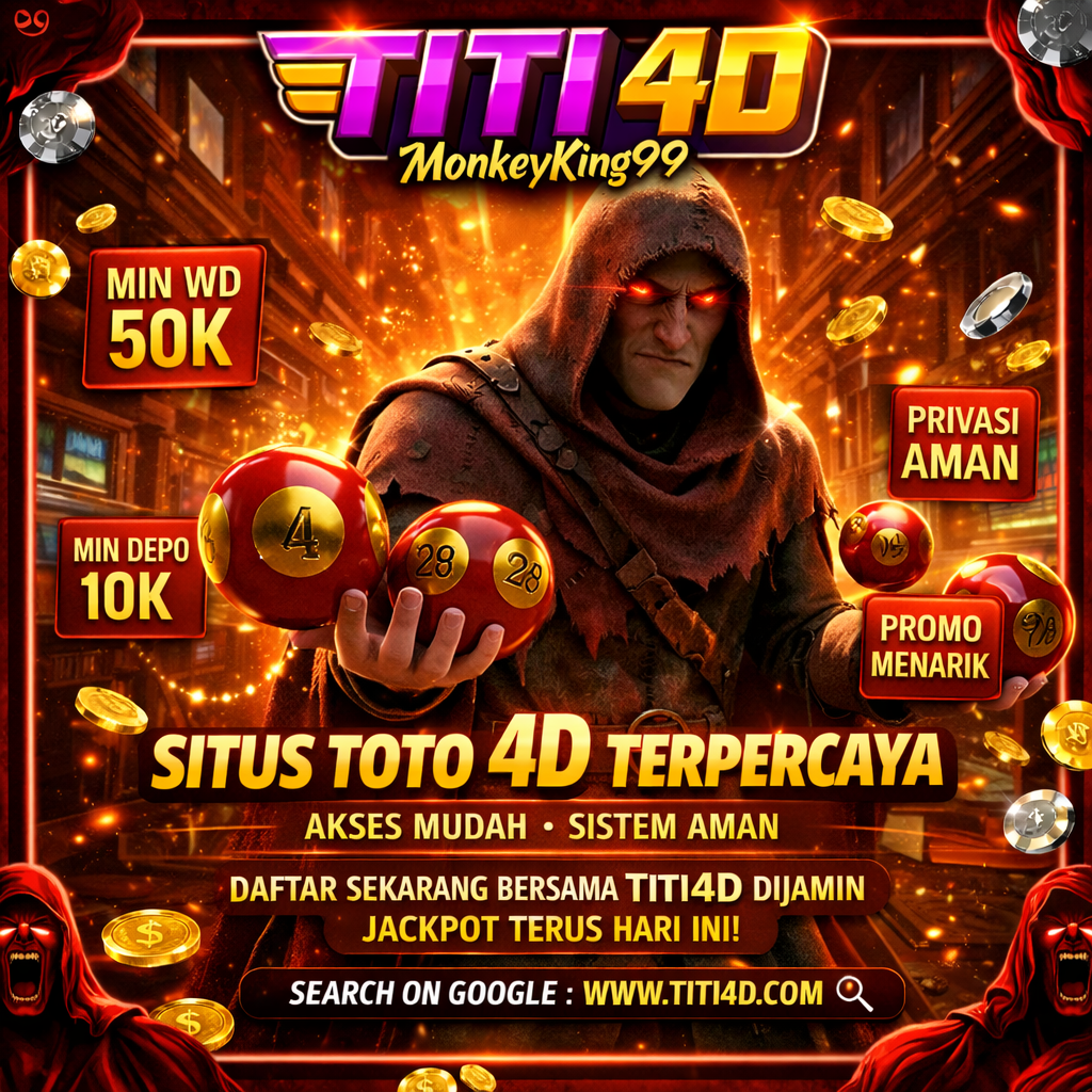 TITI4D | Situs Toto Togel Online & Link Toto Slot 4D Terpercaya