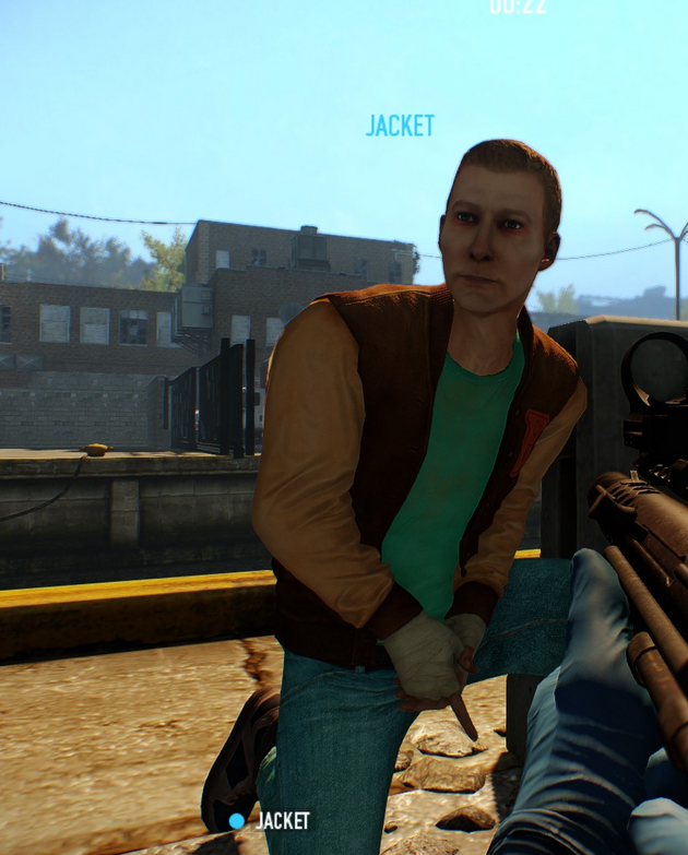 Паю даю 2. Jacket payday 2. Джекет payday 2 без маски. Jacket payday 2 face.