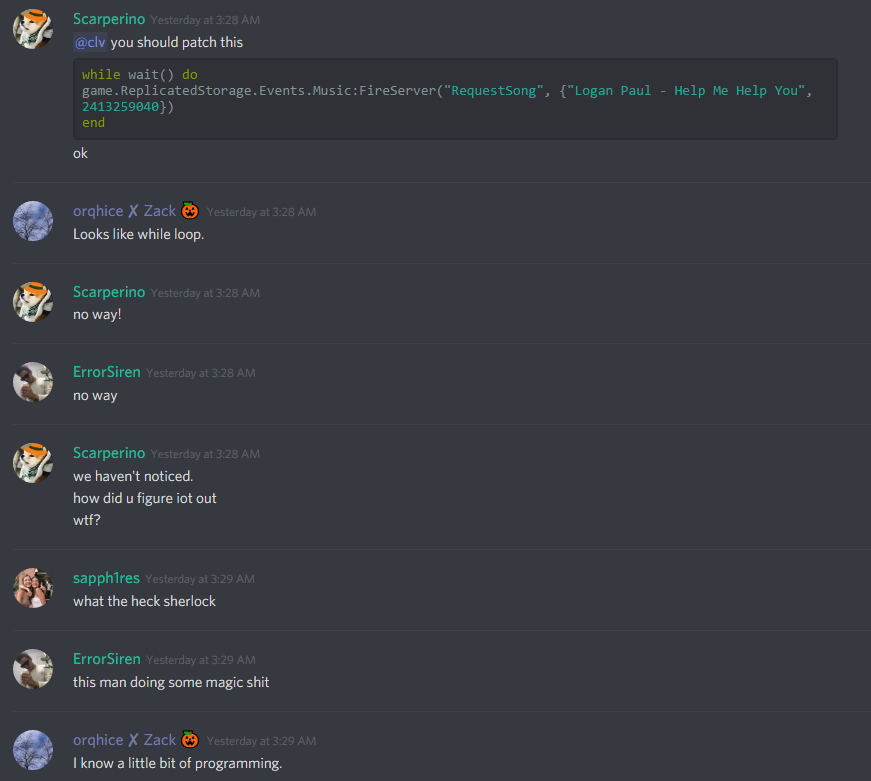 Devforum Discord