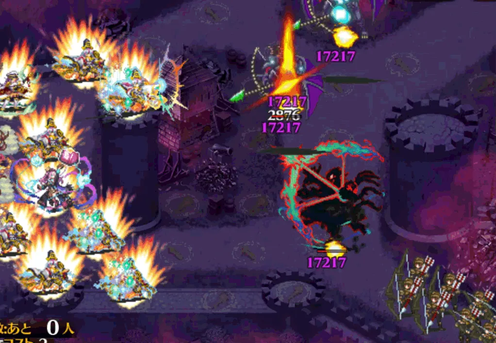 セイメイ様のトークン無双が止まらない！？魔神レラジェ16星4もオートでサクッと攻略！！の参考画像 - わんにゃんランド - アイギス攻略まとめ