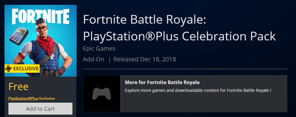 screengrab via sony - free playstation fortnite skin