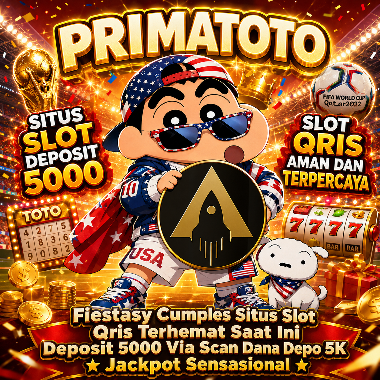 PRIMATOTO - Fiestasy Cumples Situs Slot Qris Terhemat Saat Ini Deposit 5000 Via Scan Dana Depo 5K Jackpot Sensasional