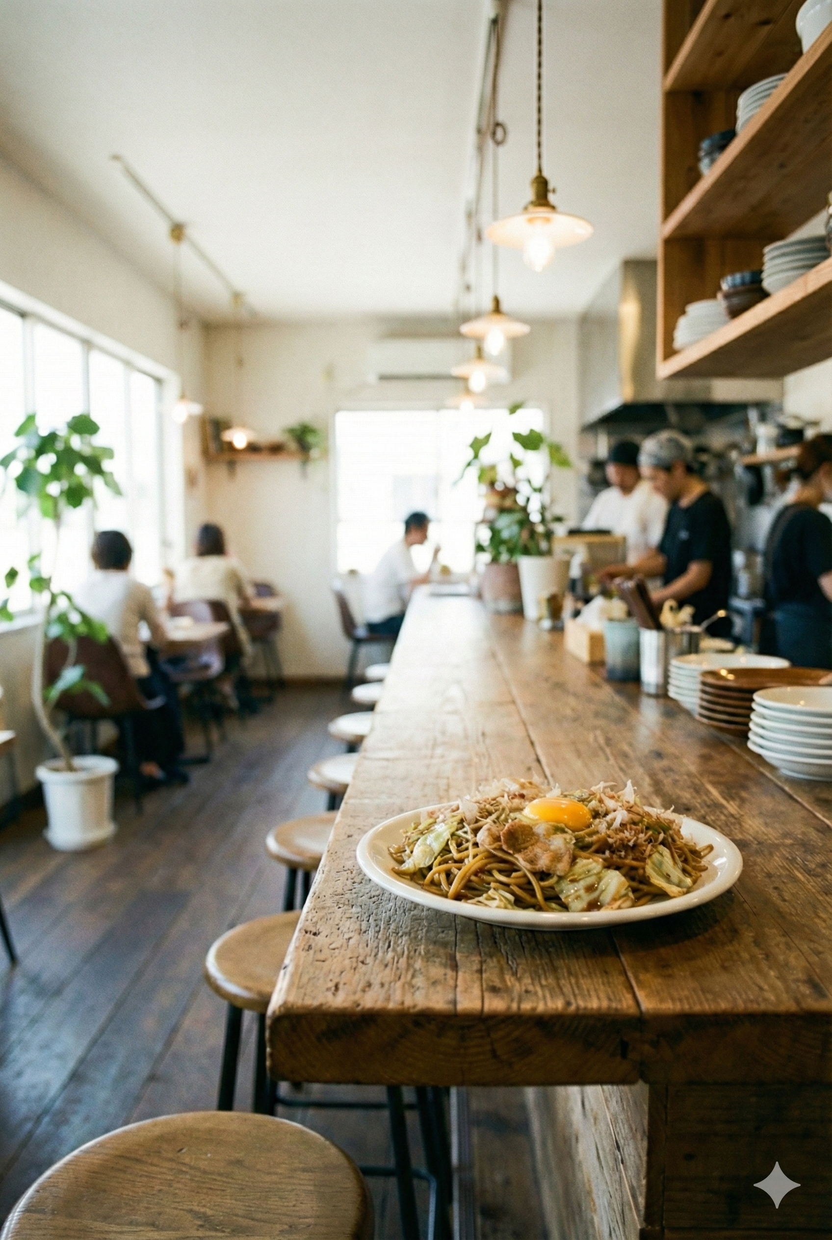 店内の落ち着いた雰囲気