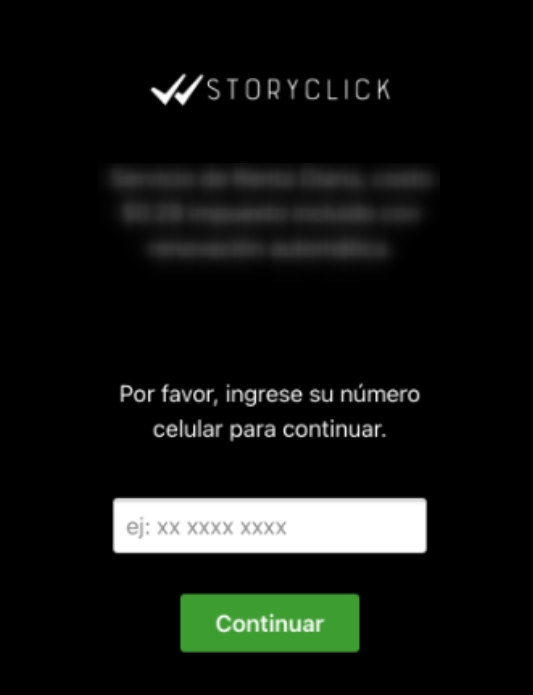[1-click] SV | StoryClick (Tigo)