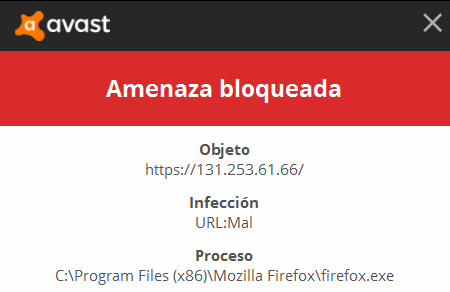 Me salta el antivirus al abrir hotmail