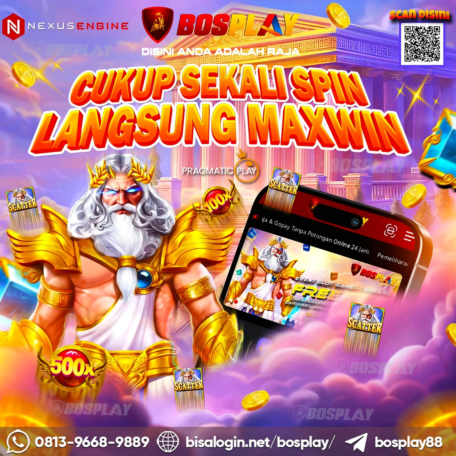 BOSPLAY | AGEN PRAGMATIC PLAY SITUS GAMPANG JACKPOT TERPERCAYA 2025