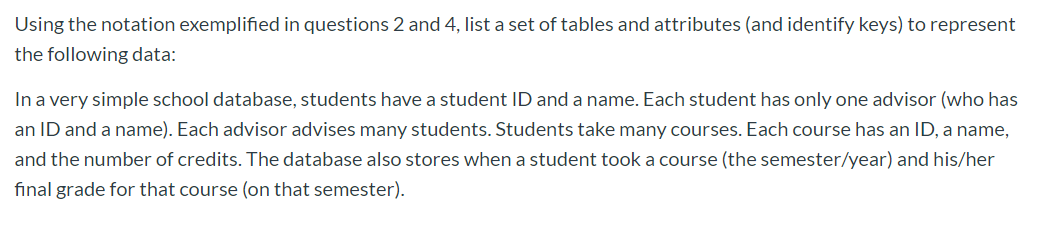 This in in MySql Questions 2 and 4 for reference | Chegg.com