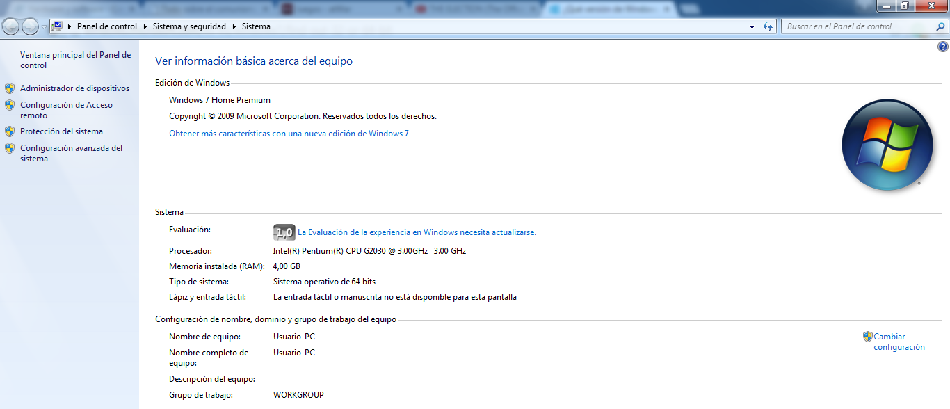 Windows 7 home premium 64 bits se CONGELA al rato