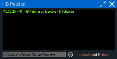 Release] Honorbuddy 3.3.5 (Win 10) Patcher