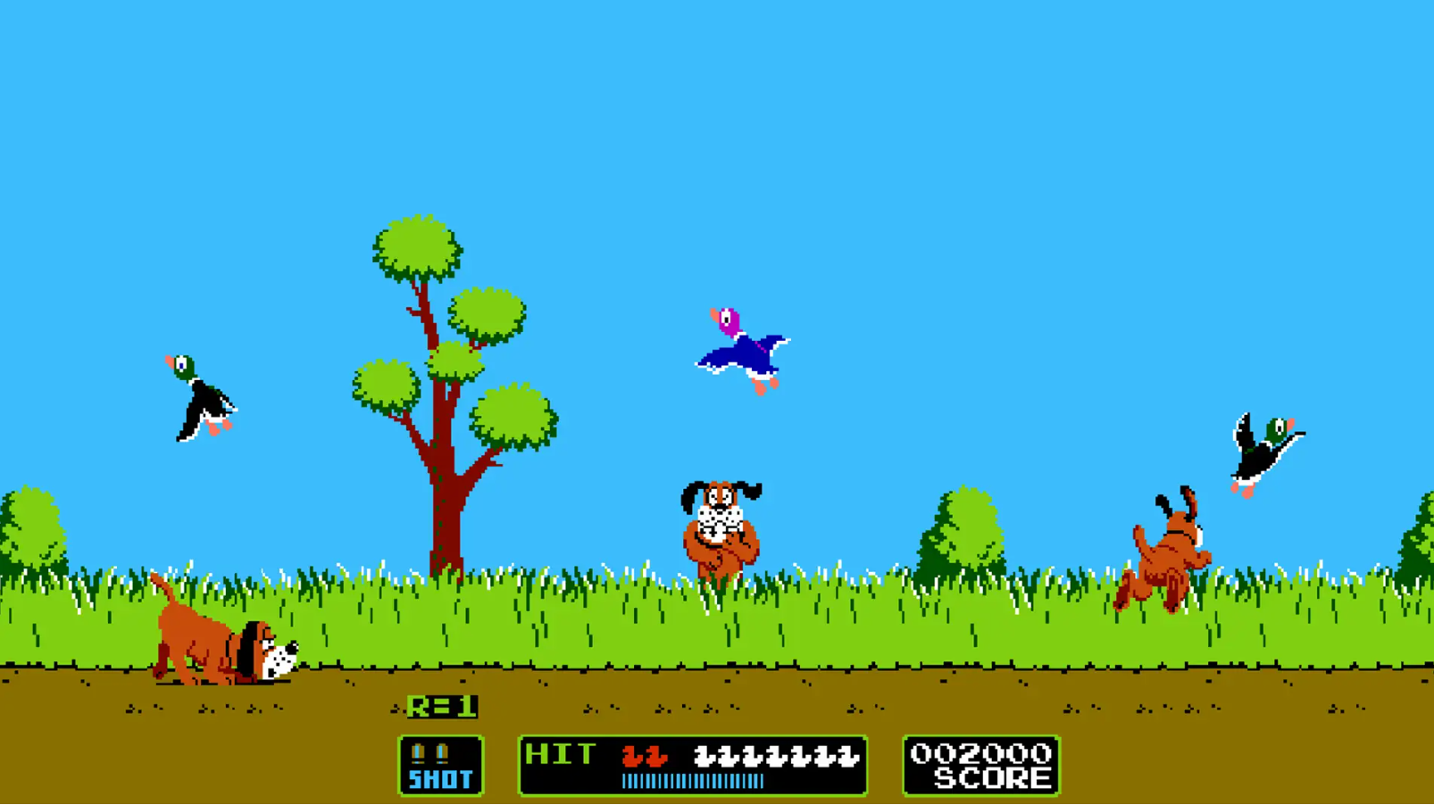 Duck Hunt NES alt text